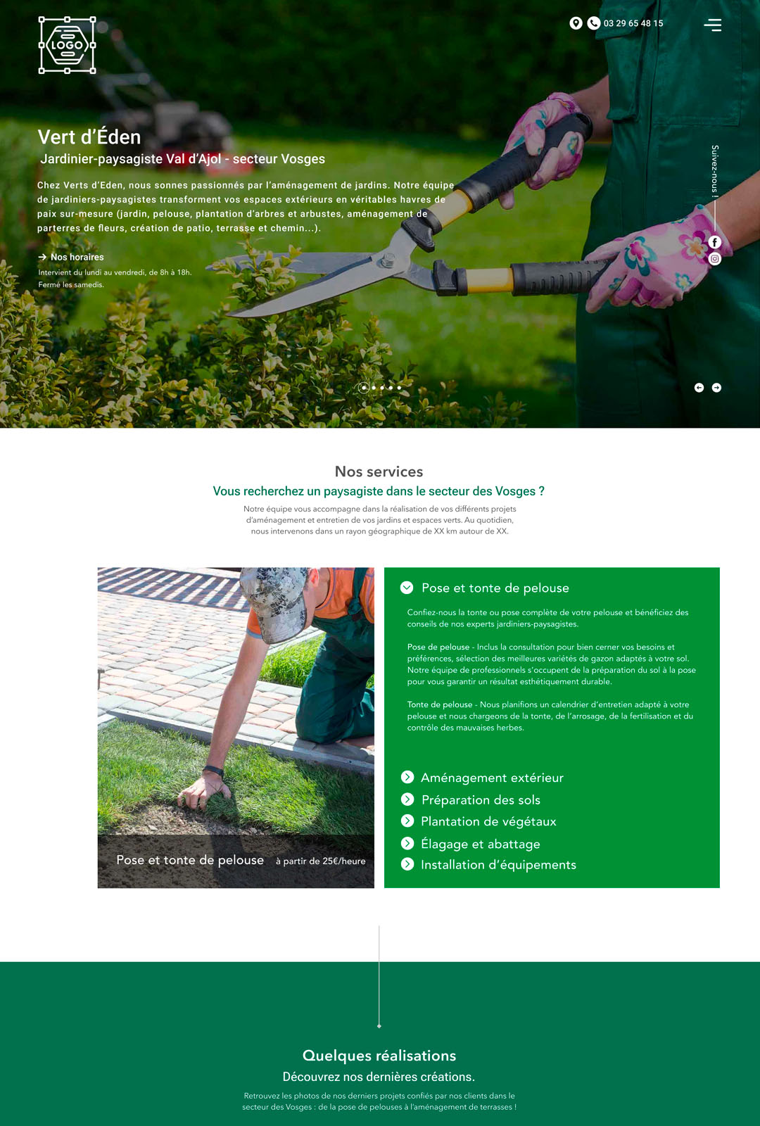 tiptop one page tipttop template jardinier paysagiste 01